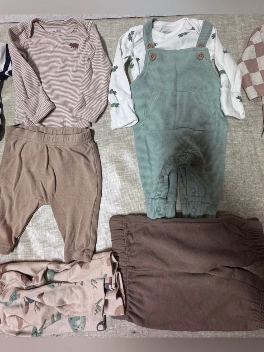 Carter's Neutral & Blush Baby Matching Sets